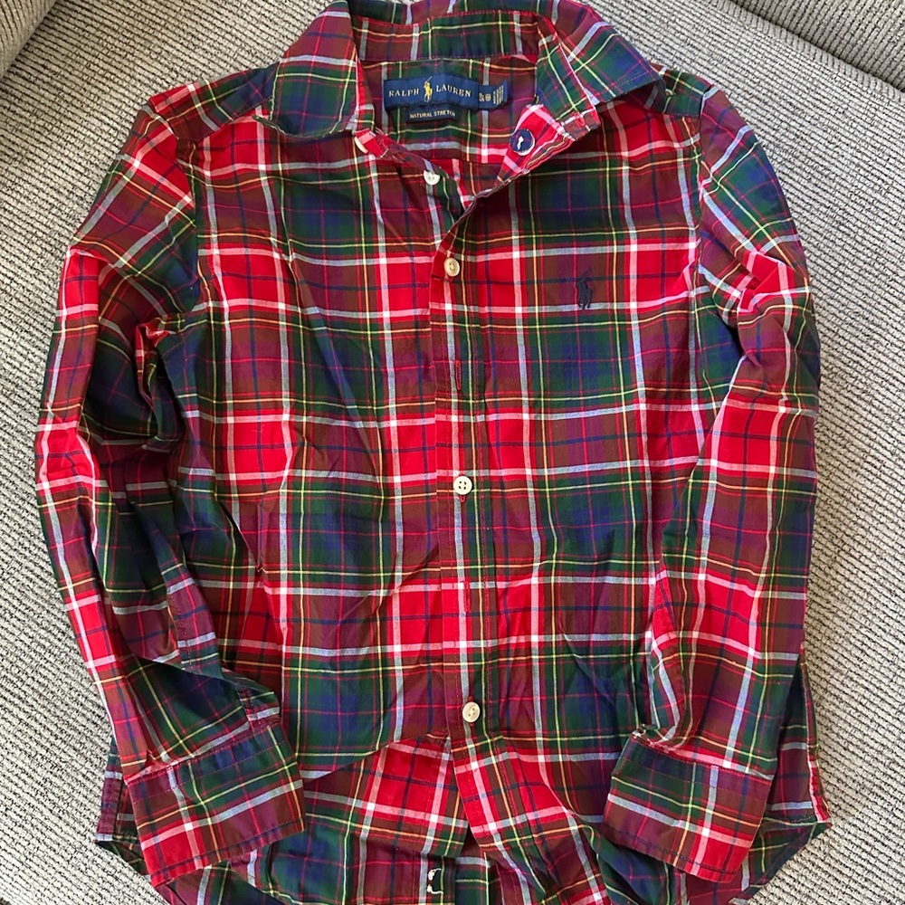 Ralph Lauren Boys Small (8) Long sleeve shirt